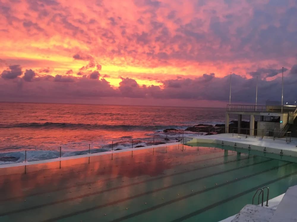 Average temperatures at Bondi Beach