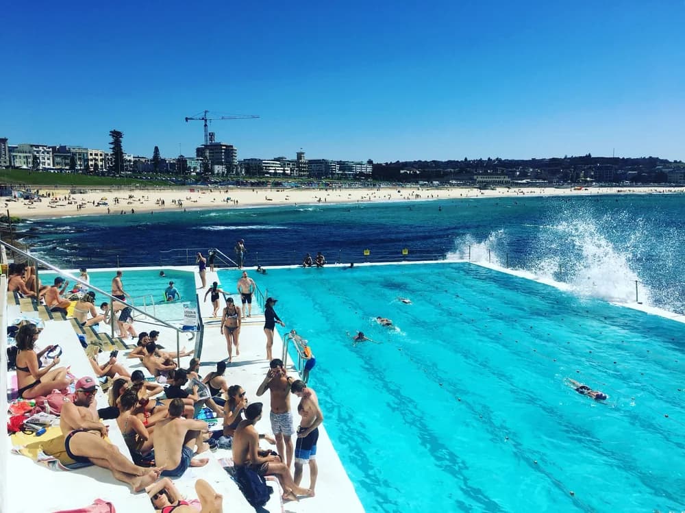 Family fun in Bondi during marathon week