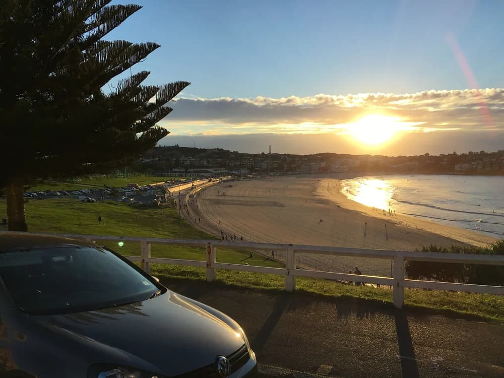 The pre-marathon shakeout run at Bondi