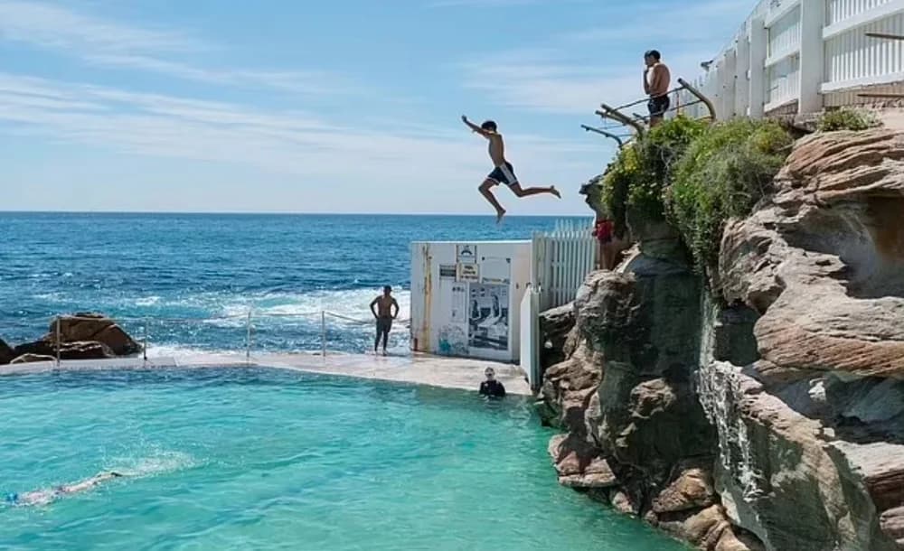 Can You Jump from the Cliff at Bronte Beach?